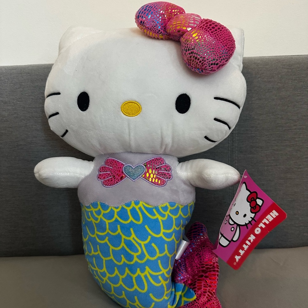 BNWT Hello Kitty Mermaid Plush Toy